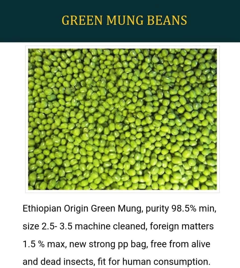 Green Mung Beans